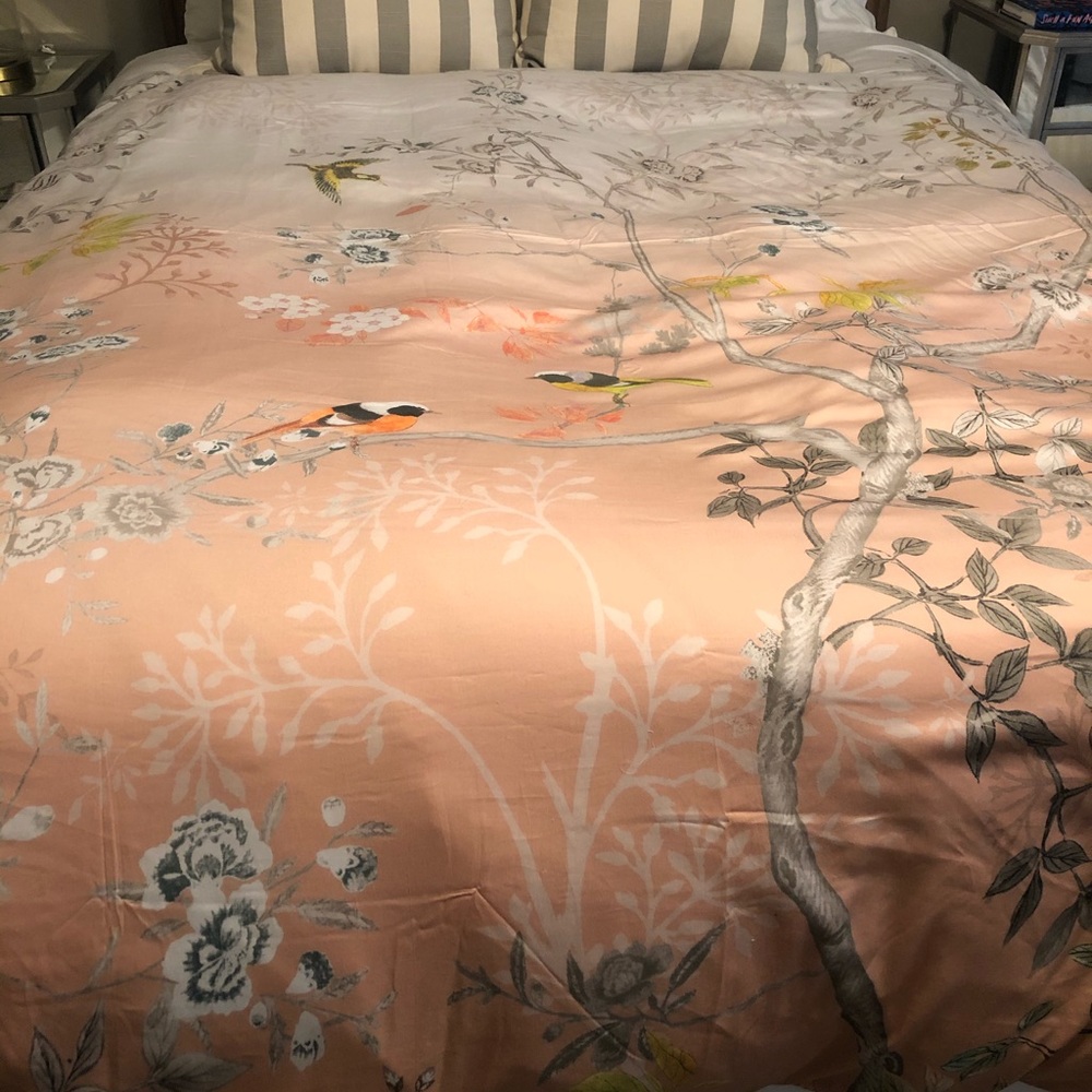 West Elm Queen Duvet
